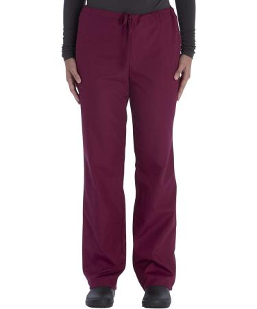 Vital Threads Unisex Scrubs Set | V-Neck Top & Drawstring Pant | X-Large Wine | VT526C - Buy Online on GoSupps.com
