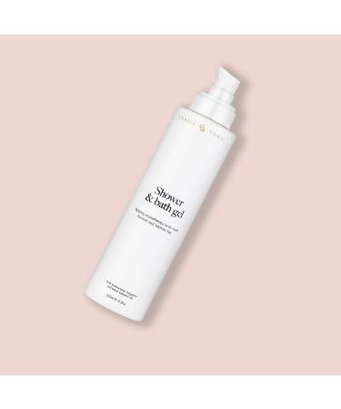 Cradle & Tonic Shower & Bath Gel for Pregnancy with Aloe Vera Bergamot Vanilla and Juicy Lemon 250ml - Buy Online on GoSupps.com