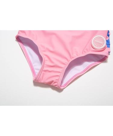 BONVERANO Baby Girls Swimsuit | Toddler Long-Sleeve One Piece Bathing Suit | UPF 50+ Sun Protection | 18-24 Months, Blue - Buy Online on GoSupps.com