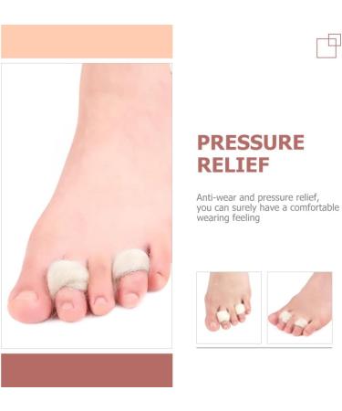 Lambs Wool Toe Spacers - 2pcs | Soft Feet Cushion & Separator - Buy Online on GoSupps.com