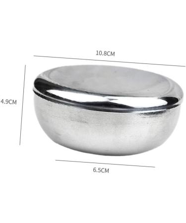 Magiclulu 1stk Razor Cup for Men - Stainless Steel Shaving Shell with Lid | Premium Razor Accessories for a Smooth Shave - Buy Online on GoSupps.com