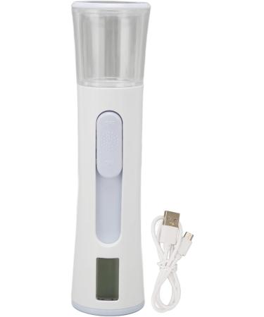 Nano Facial Steamer Water and Oil Test ABS Dual Head Nano Face Sprayer LCD Screen Display for Home - Buy Online on GoSupps.com