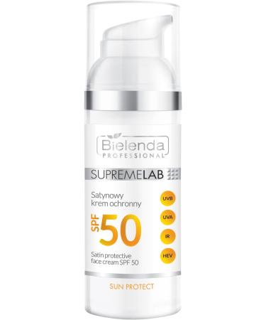 Bielenda Professional Supremelab Satin Protective Face Cream SPF 50 50ml - Buy Online on GoSupps.com