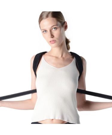 Buy Mobestech Adjustable Upper Brace Posture Corrector | Portable Belt Strap | Adjustable Support Harness | 24x17cm Black - International Shipping Available - Buy Online on GoSupps.com