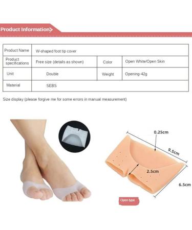 DEAVER Silicone Toe Covers - 4 Pairs For High Heels & Foot Care Protection - Buy Online on GoSupps.com