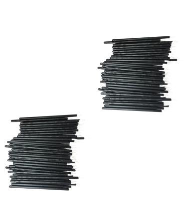 FOMIYES 200 Pcs Lip Scrubber Tool Eyeliner Smudge Brush Eye Makeup Tools Eyeliner Brush Make up Wand