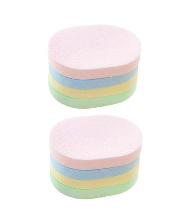 Buy FRCOLOR 24 Pcs Powder Puff Makeup Removal Sponge Pad | Colorful Exfoliation & Bath Loofah | Facial Cleaning & Scrubber Pads - International Shipping Available - Buy Online on GoSupps.com