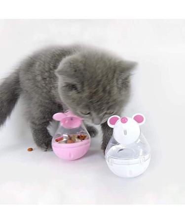 Fantasyon 2 Pcs Cat Treat Toy Feeder Toy Cat Food Ball Pet Toy Cat Slow Feeder Ball for Interactive IQ Treat Training Toy Cat Treat Ball - Buy Online on GoSupps.com