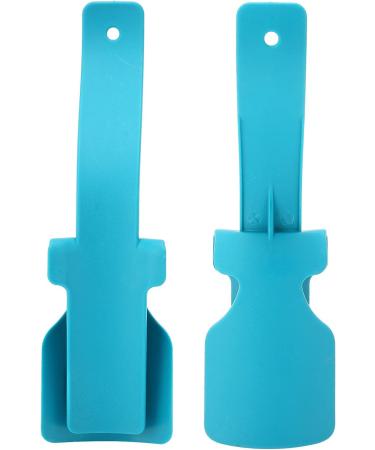 Shoe Helper Ergonomic Design Elderly Shoe Helper Curved Design for Elder for Patient for Home for People in Need(blue) - Buy Online on GoSupps.com