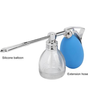 Hair Building Spray Applicator Professional Silicone Glass Alloy Pump Nozzle Hair Loss Sprayer Applicator Portable Hairdressing Tools for Women Men - Buy Online on GoSupps.com