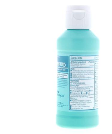 Hibiclens Antiseptic Skin Cleanser 4 oz Bottle - Pack of 5 | Effective Antimicrobial Solution - Buy Online on GoSupps.com