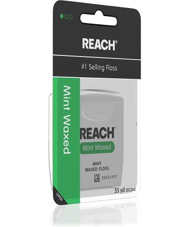 Buy Johnson & Johnson Reach Mint Waxed Dental Floss 55 YD (Pack of 2) - International Shipping Available - Buy Online on GoSupps.com