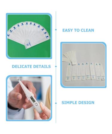 100pcs Disposable Thermometer Probe Covers - Protective Sleeves for Home Use | International Shipping Available - Buy Online on GoSupps.com