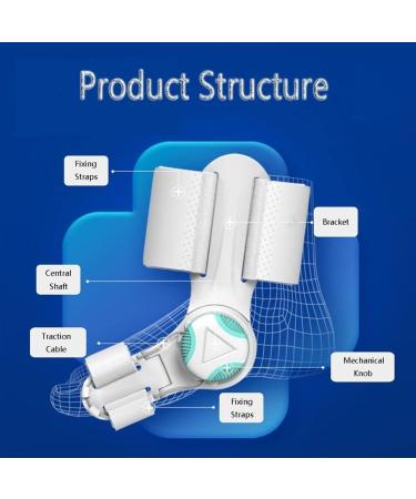 Big Toe Straightener & Bunion Orthosis - Adjustable Bunion Splint for Hallux Valgus Correction | Restore Cross Arch Support - Buy Online on GoSupps.com