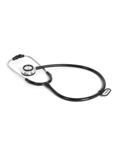 Buy Micro Shine Adjustable Stethoscope for Doctors & Medical Students - Lightweight Flexible Tube & Soft Ear Knobs (Black) - Best Quality for Optimal Performance - Buy Online on GoSupps.com