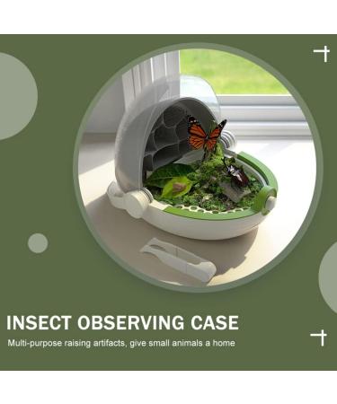 Mipcase 1 Set Box Breeding Box Kids Magnifying Glasses Critter Keeper Observation Supply Shell - Buy Online on GoSupps.com