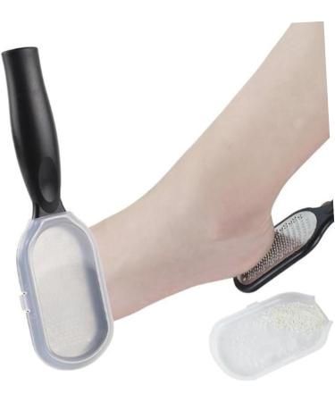 SOESFOUFU Metal Scraper 1pc Metal Foot File Metal Spatula Scraper Scraping Tool Dead Skin Remover Tool Kit With Cover - Buy Online on GoSupps.com