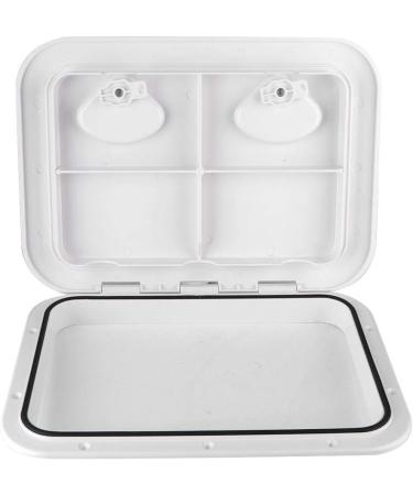 Buy Deck Access Hatch - ABS Double Handle Square Inspection Lid for Marine Boat & Yacht | RE-315-440 Accessory Kit - Buy Online on GoSupps.com