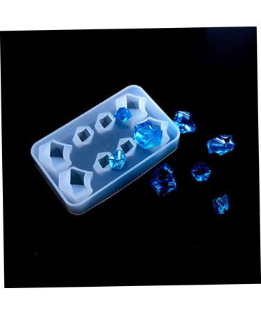 NUOBESTY Silicone Mold 3pcs Ice Cube Mold Silicone Molds Silicone Gel Mould Pendant Making Tool Ice Block Mold Crystal Cake Mold Crystal Drop Gel Mold As Shownx3pcs mediumx3pcs - Buy Online on GoSupps.com