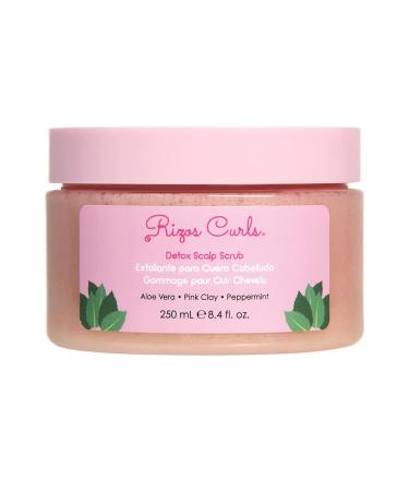 Rizos Curls Detox Scalp Scrub - 8.4fl oz | Gentle Exfoliation for Healthy Hair - Buy Online on GoSupps.com