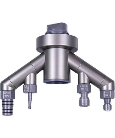 LUOFANG Efficient & Effective Drainages Solution Smell-Proof Triples Sink Connector Drain Interfaces Simple Install for Bathroom One Size Silver-kitchen Drain Multiple Outlets - Buy Online on GoSupps.com