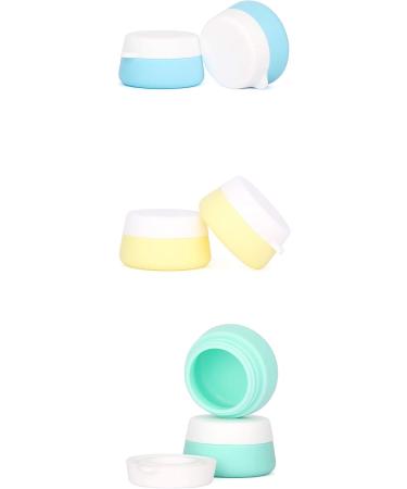 SONGLELA Silicone Cosmetics Container Set - TSA Approved 3x10ml Leakage-Proof Cream Bottles for Travel Outdoor & Fitness - Buy Online on GoSupps.com