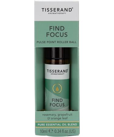 Tisserand Aromatherapy Focus Roller Ball Essential Oil 10ml - Pack of 1 - Buy Online on GoSupps.com
