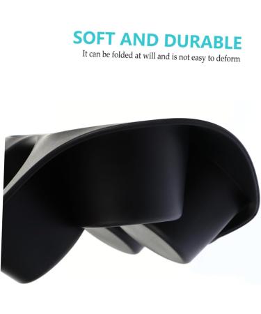 MAGICLULU Silicone Muffin Cake Cups 4 Pcs Silicone Cake Cup Liner Donut Silica Gel Silicone Muffin Cake Cup 15.5X15.5X4CMx2pcs Blackx2pcs - Buy Online on GoSupps.com