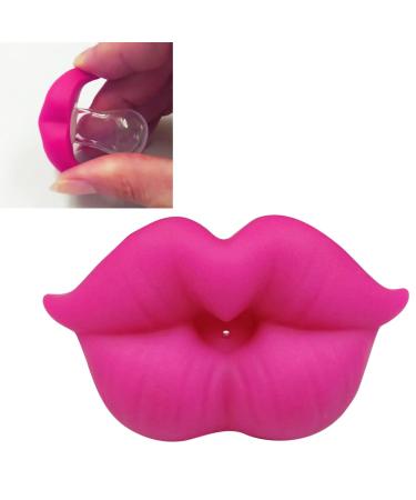 Funny Baby Kiss Lips Pacifier | Cute Silicone Soother for Boys & Girls | Red Rose Kiss Baby Lip Pacifier - Buy Online on GoSupps.com