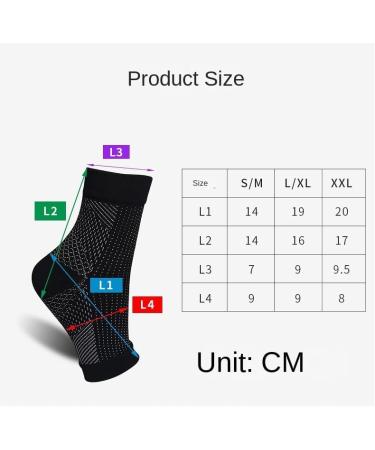 Shop Ccache Stunor & Connecy Neuropathy Socks - Calming Compression Socks for Pain Relief (L-XL 3 Pairs) - International Shipping Available - Buy Online on GoSupps.com