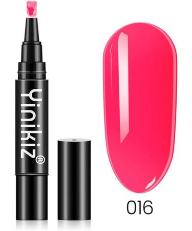 Uposao Nail Polish Pen 3 in 1 Nail Polish Pen One Step UV Nail Polish UV Gel Nail Gel Polish LED Gel Nail Polish Pen Soak Off Gel Ideal for Home and Professional Manicure - Buy Online on GoSupps.com