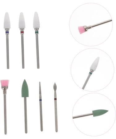 FRCOLOR 3 Sets Nail Clipper Grinding Head Nursing Nails Tools Nail File Drill Nail Art Tool Nail Kits Electric Nail File Manicure Tools Nails Supply Nail Drill Exfoliating Ceramic - Buy Online on GoSupps.com