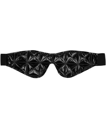 Luxury Black Eye Mask | Ouch! by Shots America | International Shipping Available - Buy Online on GoSupps.com
