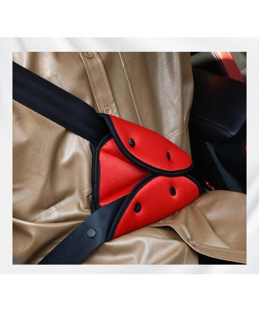 MHwan Seat Belt Pads 2Pcs - Universal Adjustable Cover for Kids - Anti Choke Comfort - Blue + Red - Buy Online on GoSupps.com