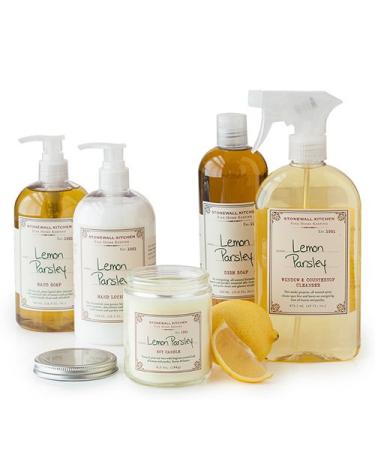 Stonewall Kitchen Lemon Parsley Hand Soap - 16.9 oz | Fresh and Invigorating Scent - Buy Online on GoSupps.com