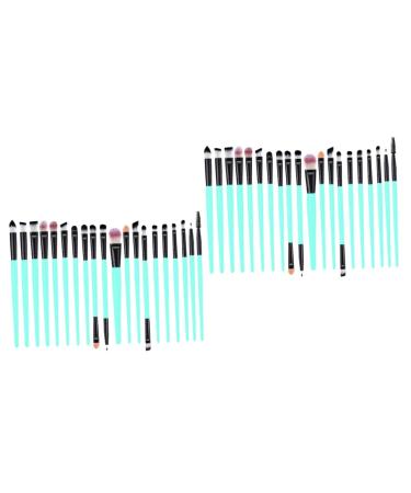 Hemoton 40 Pcs Eyeliner Eyeshadow Brush Kit Eyelash Brush Shadow Eye Shadow Brush Eyelash Eye Shadow Brush