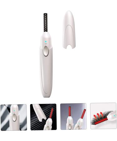 1 Set Eyelash Curler Eyelash Tool Electric Eyelash Curling Tool Beauty Tool Heated Eyelash Brush Eyelash Clipper Eyelash Holder Heated Curler Abs White USB Curl Artifact - Buy Online on GoSupps.com