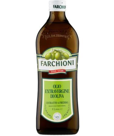  Italian Gourmet E.R. Farchioni Extra Virgin Olive Oil - Cold-pressed extra virgin olive oil - Fruity and balanced - Ideal for salads cooking and marinades - 6 x 1L glass bottles - Buy Online on GoSupps.com