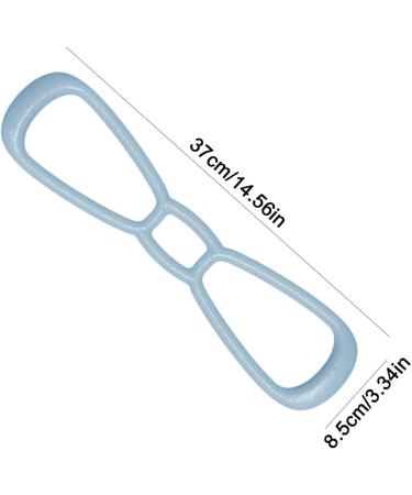 Figure 8 Elastic Band - Resistance Band | Resistance Bands for Shoulder | High-Elasticity Fitness Resistance Band | Band for Exercising The Arms Chest Shoulders Trainer for Women and Men Azure - Buy Online on GoSupps.com