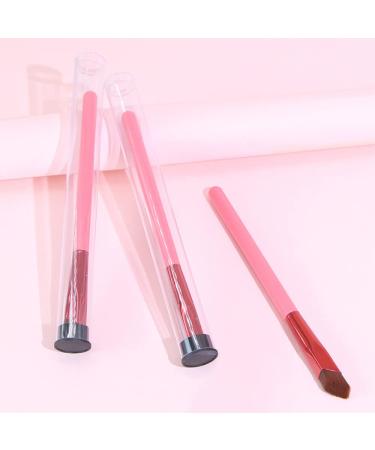 3Pcs Multi-Function Eyebrow Brush Set - Professional Three-Dimensional Concealer Makeup Brushes for Women and Girls - Red - Buy Online on GoSupps.com