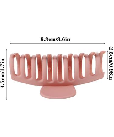 FANTESI 6 PCS Hair Claw Clips for Women and Girls - Strong Hold Non-Slip Jaw Clips for Straight, Curly, & Wavy Hair (3.6 Inch) - Buy Online on GoSupps.com