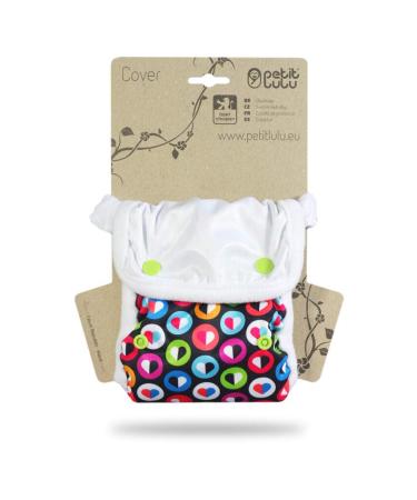 Petit Lulu Minimal Diaper AI2 Diaper-Free (Colorful Hearts)