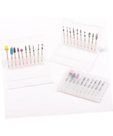 FRCOLOR 3 Sets nail polisher Electric Nail Trimmer Manicure Polishing Accessory professional manicure kit gel nail kits Polishing Head for Manicure electronic cone bit Alloy tungsten steel - Buy Online on GoSupps.com