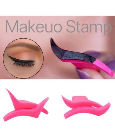Conijiwadi Silicone Eyeliner Stencil Stamp - Perfect Winged Eyelashes for Women & Girls | Makeup Accessory for Effortless Application - Buy Online on GoSupps.com