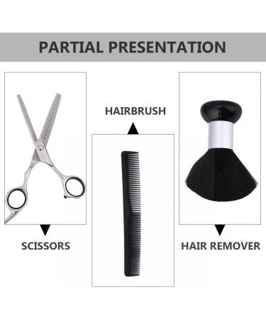 Frcolor Hair Cutting Scissors Kit - Professional Salon Tools for Hairdressers | Edge-Set Haircutting Kit in Black (2 pcs 160x140 cm) - Buy Online on GoSupps.com