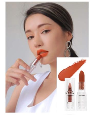 3CE Soft Matte Lipstick #10 Over It - 3.5g | International Shipping Available - Buy Online on GoSupps.com