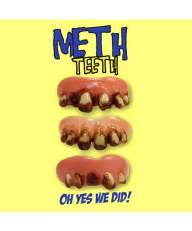 Billy Bob Meth Assted Teeth Designs - Unique and Fun Costume Accessory - Buy Online on GoSupps.com