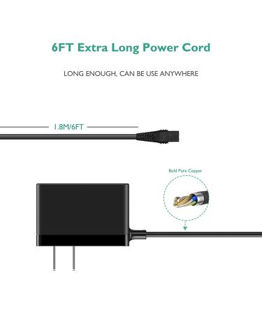 Charger Adapter for Wahl Trimmer 9818/SS2L/WSS3L, 5V 1.2A Power Supply - Compatible with Various Wahl Models - Buy Online on GoSupps.com