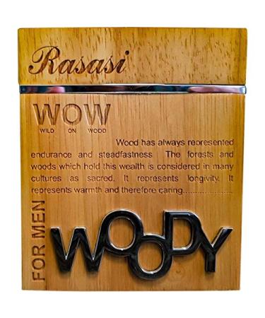 RASASI Woody for Men EDP - Eau de Parfum 60 ML (2 oz) | Fruity Scents | Stars Notes of Grapefruit Tangerine & Musk