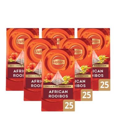 Lipton - Exclusive Selection African Rooibos tea - 6x 25 Tea bags